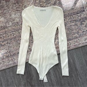 Abercrombie & Fitch Ribbed Bodysuit